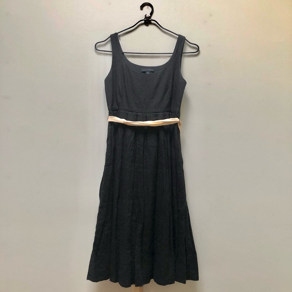 Black Dress with Cream lace